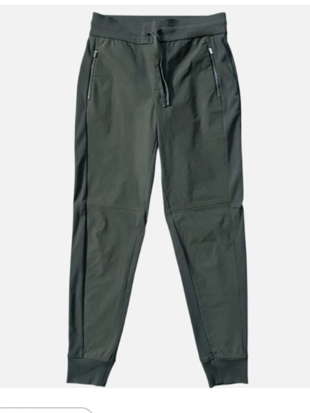 Athleta Headlands Hybrid Trek Mid Rise Jogger Green Size 6